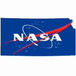 NASA in Kansas logo